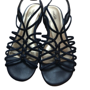 east 5th Womens Reno Wedge Sandals Size 7.5M